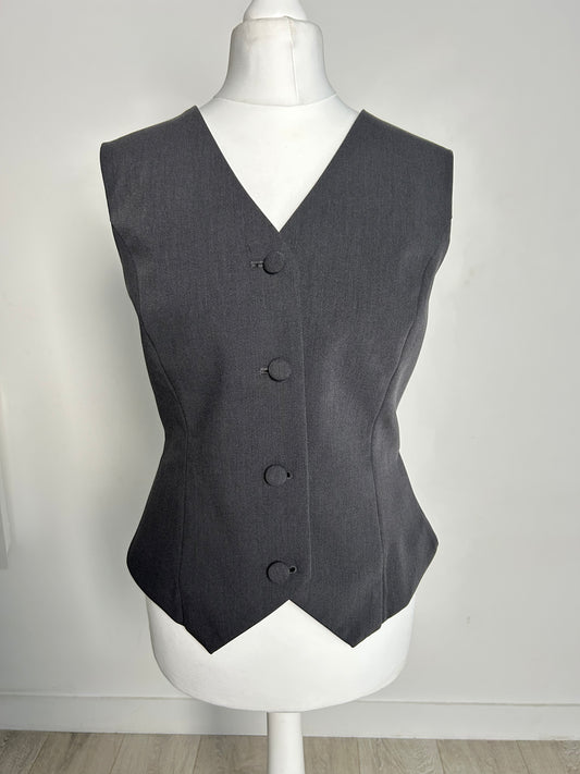 Irene Waistcoat - Charcoal grey